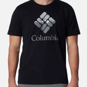 חולצה קצרה לגברים Columbia M Rapid Ridge Graphic Tee - נוחות מכותנה אורגנית