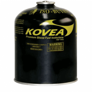 מיכל גז הברגה KOVEA 450 גרם לקמפינג וטיולים