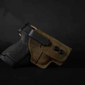 נרתיק עור פנימי לאקדח S&W Shield Plus מבית MOR SINAI GEAR