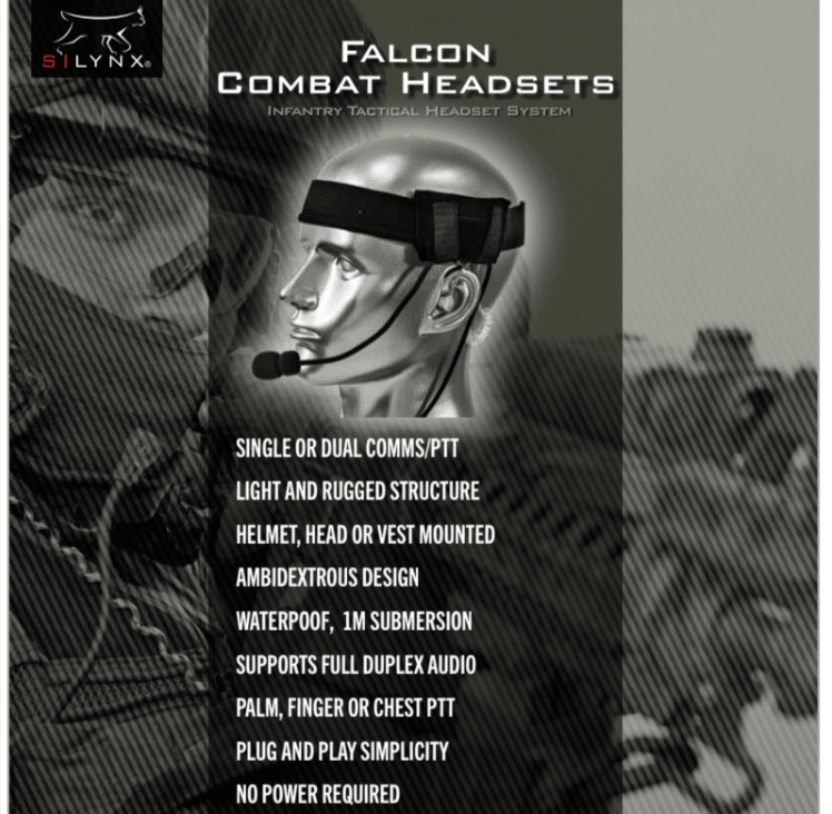 אוזניות טקטיות Falcon Combat Headset - תקשורת לוחם לקשר צה"לי 1 אוזניות טקטיות Falcon Combat Headset - תקשורת לוחם לקשר צה"לי אוזניות טקטיות Falcon Combat Headset - תקשורת לוחם לקשר צה"לי