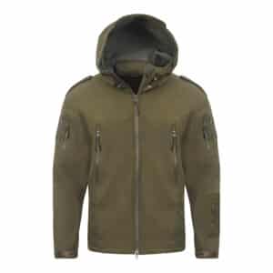 מעיל סופטשל טקטי Weatherproof עם בטנת פליז – דגם סיירות לחורף