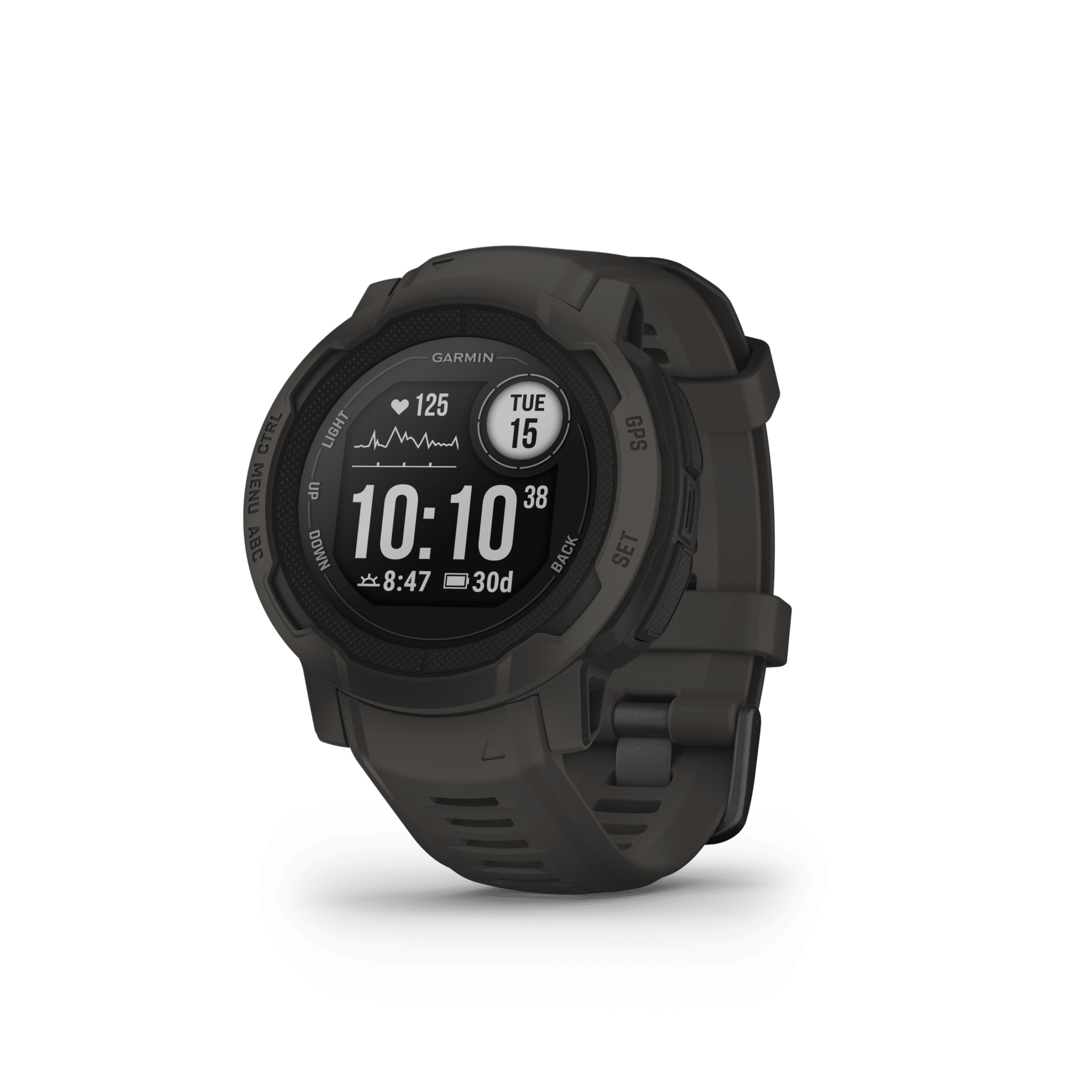 שעון חכם Garmin Instinct 2 Graphite – עמיד, GPS וניטור כושר 1 שעון חכם Garmin Instinct 2 Graphite – עמיד, GPS וניטור כושר שעון חכם Garmin Instinct 2 Graphite – עמיד, GPS וניטור כושר