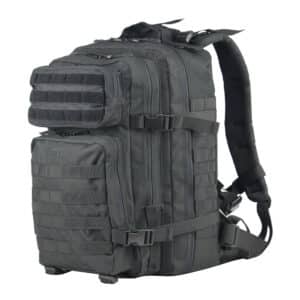 תיק גב טקטי שחור PATROL 45L – עמיד ונוח לשטח ולטיולים