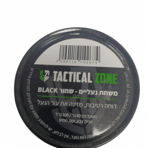 משחת נעליים שחורה TZZ 100 מ"ל – הגנה וברק לעור
