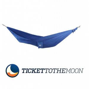 ערסל מצנח יחיד TICKET TO THE MOON כחול - קל משקל לטיולים וקמפינג