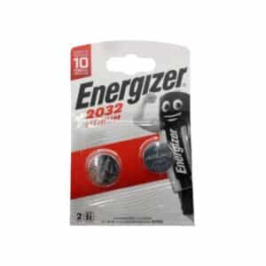 זוג סוללות ליתיום Energizer CR2032 3V