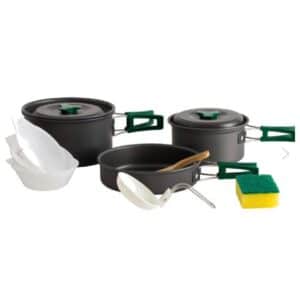 סט סירים לשטח אצטק Mesting 01F - ערכת בישול קומפקטית לקמפינג וטיולים