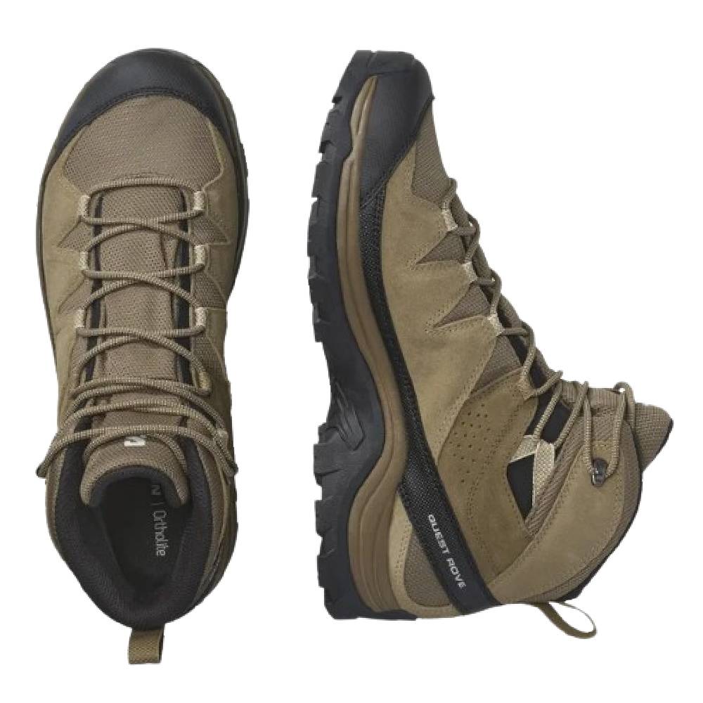 נעלי טיולים לגברים Salomon Quest Rove GTX חום - עמידות למים ואחיזה משופרת 2 נעלי טיולים לגברים Salomon Quest Rove GTX חום - עמידות למים ואחיזה משופרת נעלי טיולים לגברים Salomon Quest Rove GTX חום - עמידות למים ואחיזה משופרת – תמונה 2