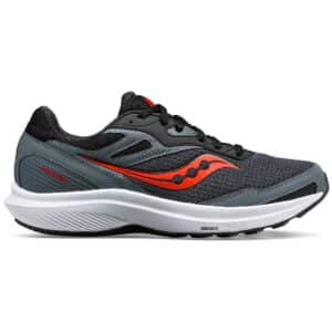 נעלי ריצה והליכה Saucony Cohesion 16 | דגם s20781-12 - אפור בינוני (SHADOW/RED SKY)