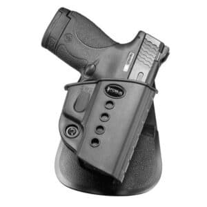 נרתיק חיצוני לאקדח Smith & Wesson Shield SWS מבית Fobus עם נעילה פסיבית