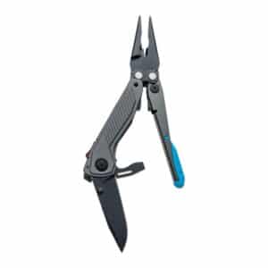 מולטיטול SOG Flash Gray+Cyan - כלי רב תכליתי קומפקטי