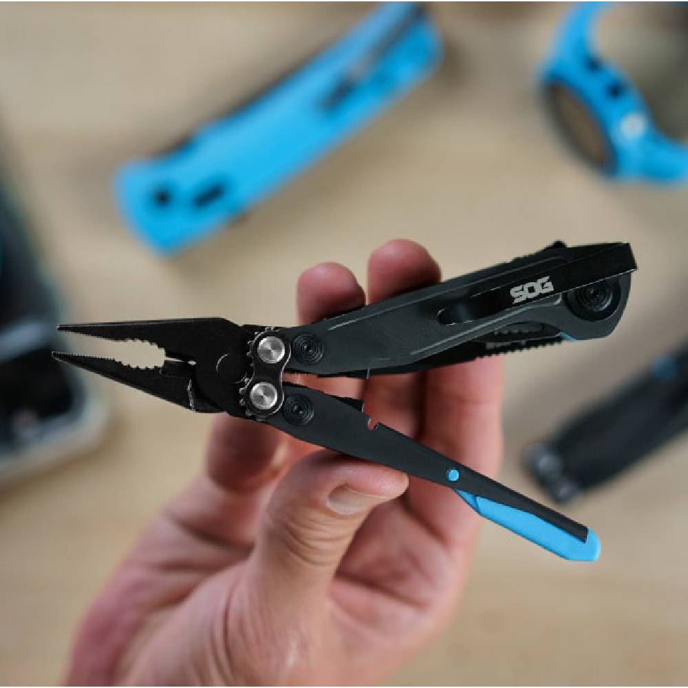 מולטיטול SOG Flash Gray+Cyan - כלי רב תכליתי קומפקטי 4 מולטיטול SOG Flash Gray+Cyan - כלי רב תכליתי קומפקטי מולטיטול SOG Flash Gray+Cyan - כלי רב תכליתי קומפקטי – תמונה 4