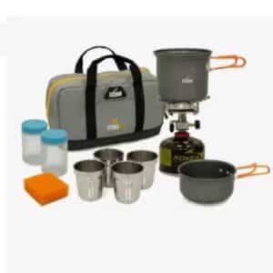ערכת קפה ובישול שטח מקצועית STOVE KIT - מושלמת לקמפינג וטיולים