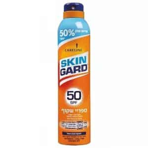 סקין גארד תרסיס הגנה שקוף SPF50 – הגנה רחבה מהשמש