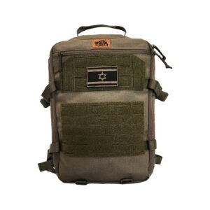 תיק צב טקטי Bagira Gear | תיק גב MOLLE עם כיס קסדה