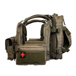 ווסט לוחם טקטי Bagira Gear | אפוד לחימה עם נושא פלטות MOLLE
