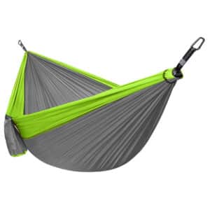 GN ULTRA LIGHT ערסל שטח אולטרה לייט ירוק מבד מצנח עם ערכת תלייה