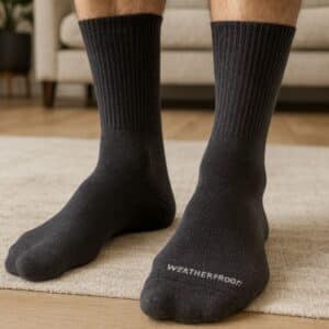 12 זוגות גרביים אנטיבקטריאליות WEATHERPROOF - מונעות ריח למסע וטיולים