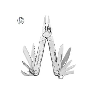 לדרמן Rebar כסוף - מולטיטול מקצועי 18 כלים עם אחריות 25 שנה
