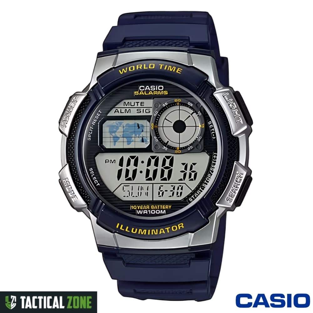 שעון קסיו Casio AE-1000W-2A - דיגיטלי, עמיד למים וזמן עולמי 2 שעון קסיו Casio AE-1000W-2A - דיגיטלי, עמיד למים וזמן עולמי שעון קסיו Casio AE-1000W-2A - דיגיטלי, עמיד למים וזמן עולמי – תמונה 2