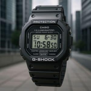 שעון G-Shock Casio DW-5600E-1 – עמידות ואייקוניות