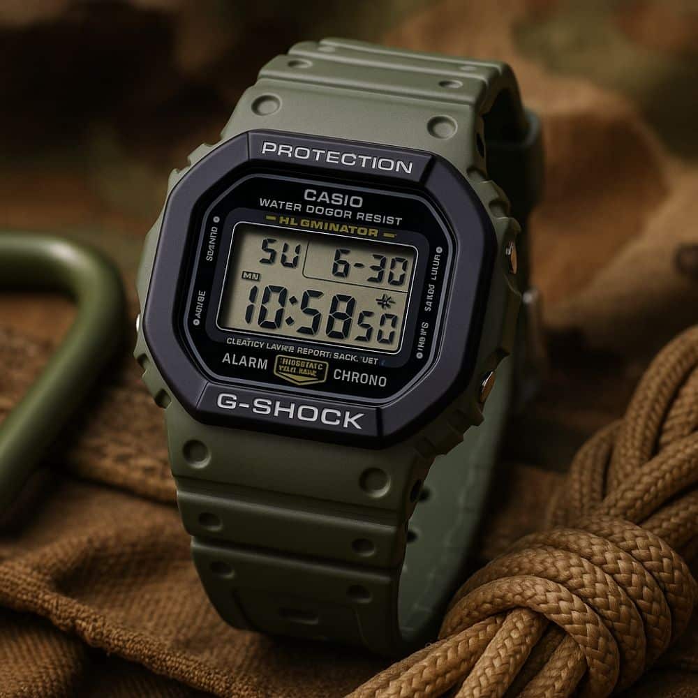 שעון Casio G-Shock DW-5610SU-3DR טקטי ירוק-זית עמיד במים 1 שעון Casio G-Shock DW-5610SU-3DR טקטי ירוק-זית עמיד במים שעון Casio G-Shock DW-5610SU-3DR טקטי ירוק-זית עמיד במים