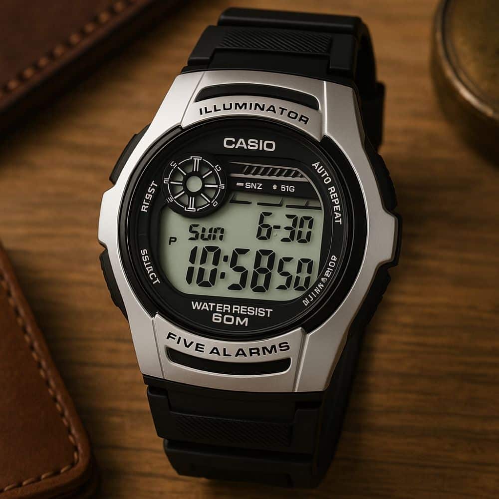 שעון Casio דגם W-213-1A 1 שעון Casio דגם W-213-1A שעון Casio דגם W-213-1A