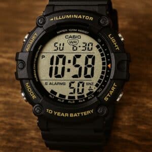 שעון Casio AE-1500WHX-1AV דיגיטלי עמיד למים