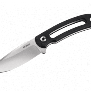 סכין מקובעת Ruike F815-B שחורה – סכין שטח, קמפינג ו-EDC