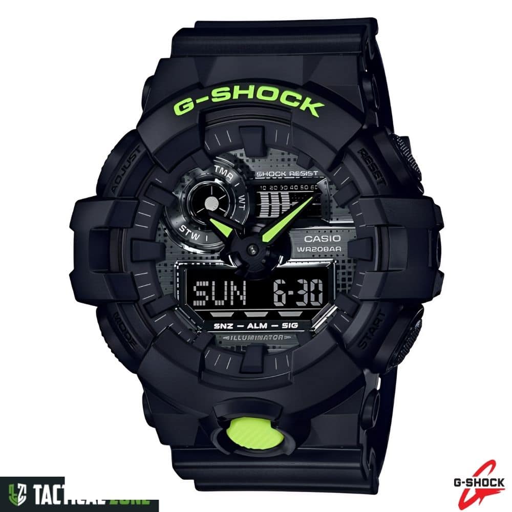 שעון G-Shock GA-700DC-1ADR טקטי | עמיד לזעזועים ומים 2 שעון G-Shock GA-700DC-1ADR טקטי | עמיד לזעזועים ומים שעון G-Shock GA-700DC-1ADR טקטי | עמיד לזעזועים ומים – תמונה 2