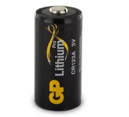 סוללת ליתיום GP CR123A 3V 1 סוללת ליתיום GP CR123A 3V סוללת ליתיום GP CR123A 3V