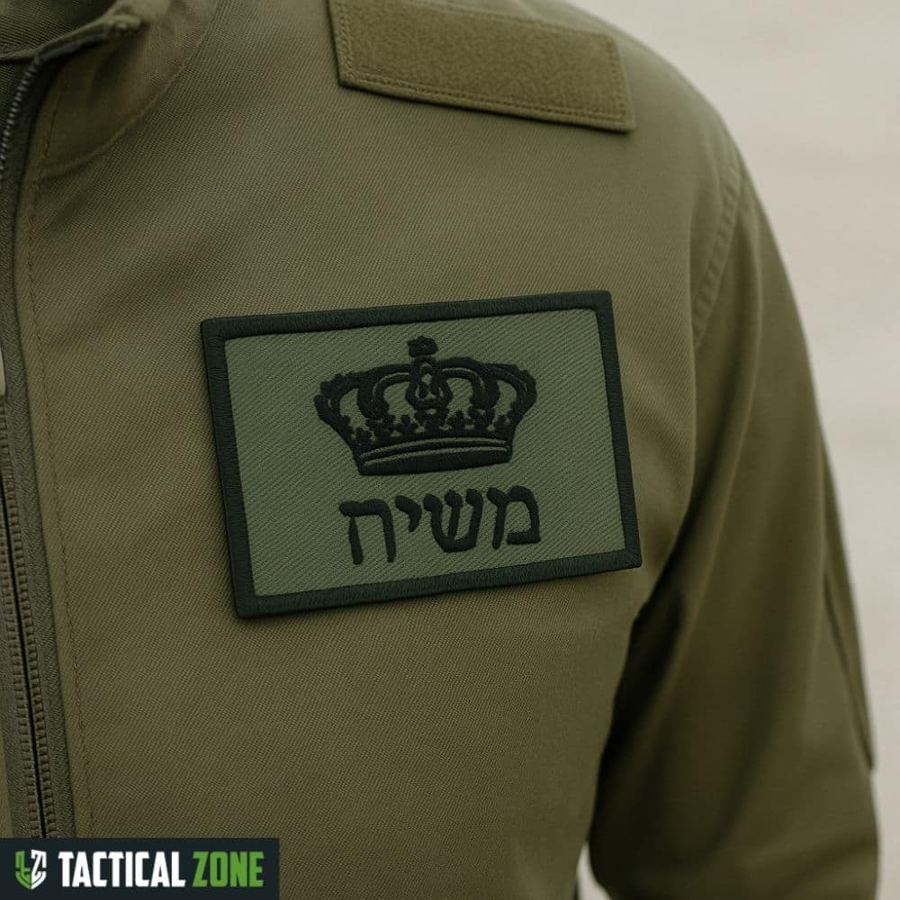פאצ' משיח ירוק שחור עם סקוץ' לביגוד טקטי 1 פאצ' משיח ירוק שחור עם סקוץ' לביגוד טקטי פאצ' משיח ירוק שחור עם סקוץ' לביגוד טקטי