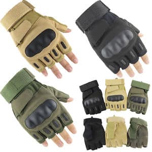 מארז 5 זוגות כפפות טקטיות Tactical Gloves - לבחירה: חצי אצבע או אצבע מלאה