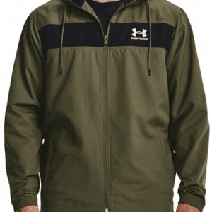 מעיל רוח Under Armour לגברים ירוק | Windbreaker אנדר ארמור