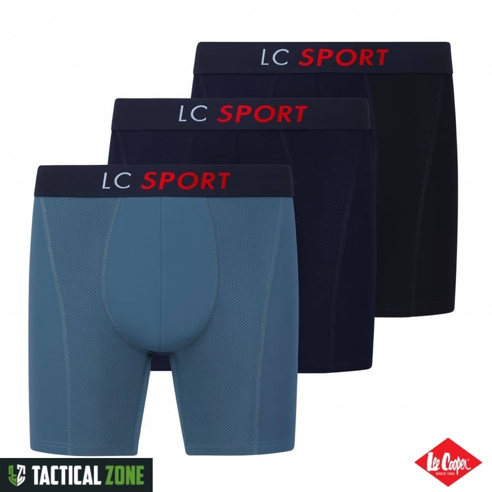 מארז 3 בוקסרים ספורט ארוכים וצמודים Lee Cooper LC SPORT - מנדפי זיעה למניעת שפשפות 6 מארז 3 בוקסרים ספורט ארוכים וצמודים Lee Cooper LC SPORT - מנדפי זיעה למניעת שפשפות מארז 3 בוקסרים ספורט ארוכים וצמודים Lee Cooper LC SPORT - מנדפי זיעה למניעת שפשפות – תמונה 6
