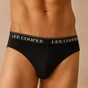 סט 3 תחתוני מיני סליפ לגברים LEE COOPER מכותנה נושמת וגמישה