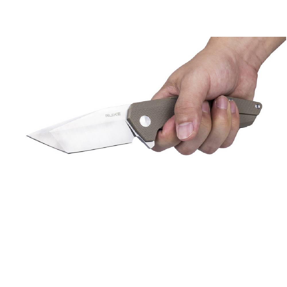 סכין טקטית מתקפלת Ruike P138-W חאקי - להב טנטו 14C28N 2 סכין טקטית מתקפלת Ruike P138-W חאקי - להב טנטו 14C28N סכין טקטית מתקפלת Ruike P138-W חאקי - להב טנטו 14C28N – תמונה 2