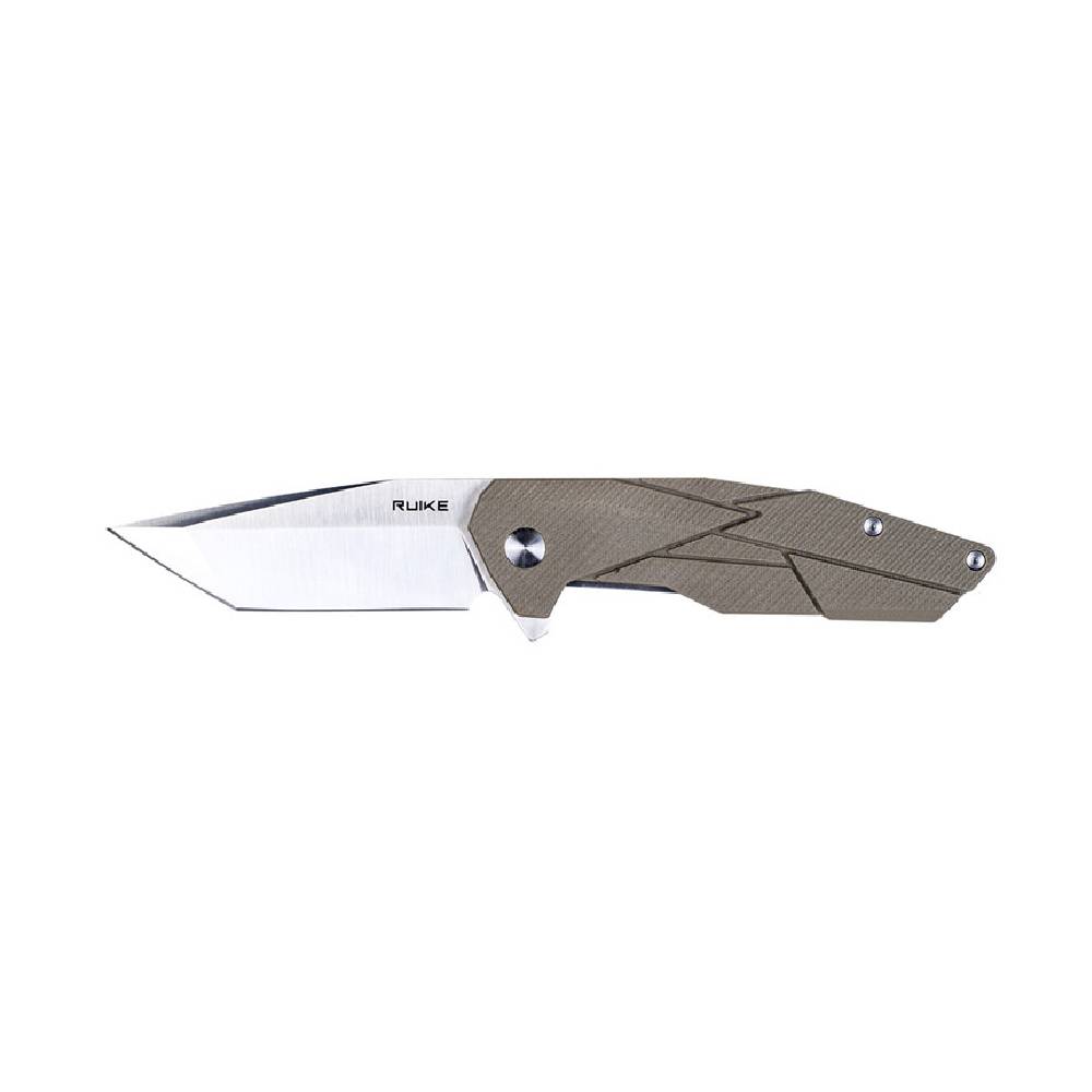 סכין טקטית מתקפלת Ruike P138-W חאקי - להב טנטו 14C28N 1 סכין טקטית מתקפלת Ruike P138-W חאקי - להב טנטו 14C28N סכין טקטית מתקפלת Ruike P138-W חאקי - להב טנטו 14C28N