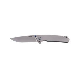 סכין כיס טקטית Ruike P801-SF כסופה | פלדת 14C28N איכותית