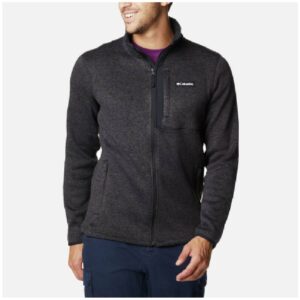 חולצת פליס לגברים קולומביה Sweater Weather Full Zip | שכבת ביניים מחממת