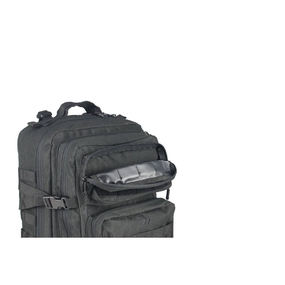תיק גב טקטי שחור PATROL 45L – עמיד ונוח לשטח ולטיולים 4 תיק גב טקטי שחור PATROL 45L – עמיד ונוח לשטח ולטיולים תיק גב טקטי שחור PATROL 45L – עמיד ונוח לשטח ולטיולים – תמונה 4
