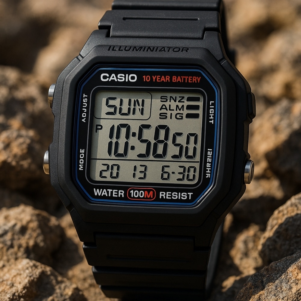 שעון קסיו דיגיטלי Casio W-800H-1AVDF - עמיד למים, סוללה ל-10 שנים 1 שעון קסיו דיגיטלי Casio W-800H-1AVDF - עמיד למים, סוללה ל-10 שנים שעון קסיו דיגיטלי Casio W-800H-1AVDF - עמיד למים, סוללה ל-10 שנים