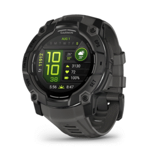 שעון חכם (Instinct 3 AMOLED with Charcoal Band (010-03020-00H מבית GARMIN