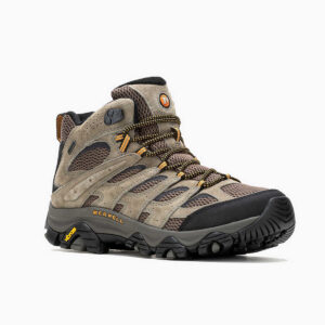 נעלי הרים גברים Merrell MOAB 3 MID GORE-TEX walnut חום