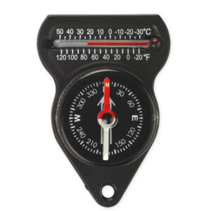 מצפן עם טרמומטר THERMOMETER - מצפן תליה + טרמומטר CACTUS
