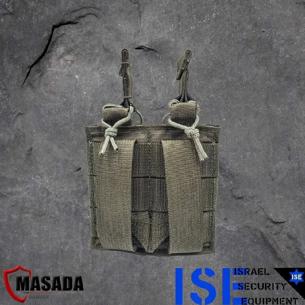 פאוץ מחסנית אקדח כפול M4AK מצדה ארמור 3 פאוץ מחסנית אקדח כפול M4AK מצדה ארמור פאוץ מחסנית אקדח כפול M4AK מצדה ארמור – תמונה 3