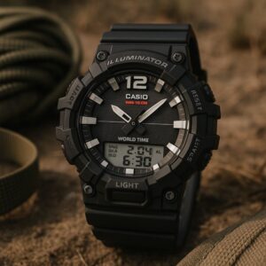 שעון יד אנלוגי דיגיטלי משולב לגברים Casio HDC-700-1AVDF