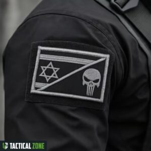 זוג פאצ'ים של גולגולת - שחור לבן