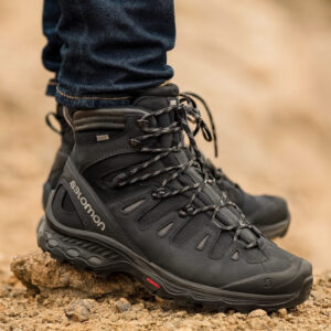 Salomon נעל טקטיות/טיולים QUEST 4 GTX - MAGNET / BK - שחור