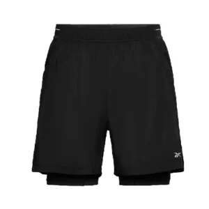 מכנסי ריצה גברים 2-ב-1 Reebok Athlete Speed 7.5